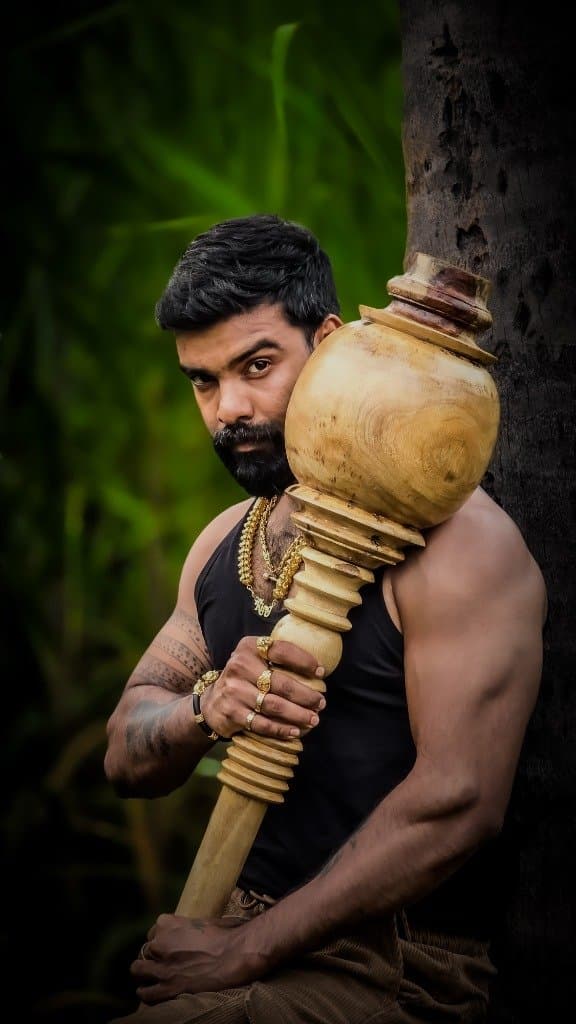 Karlakattai wooden weight training — Wildflow Thamizhan